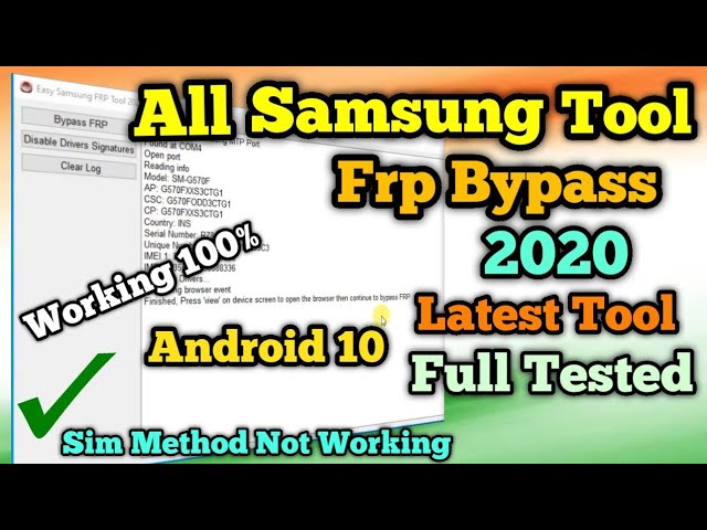 Samsung FRP Tools Version 1.0.0.2 [iaasteam.com] - SOFTWARE E DESBLOQUEIOS  - Clan GSM