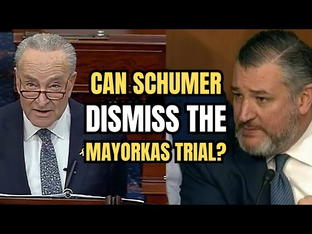 Ted Cruz and John Kennedy BLAST Chuck Schumer on Dismissing Mayorkas Impeachment Trial