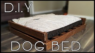 Welcome to my first DIY video !! This video goes over how to make a rustic looking dog bed. Leave a comment below on what you 