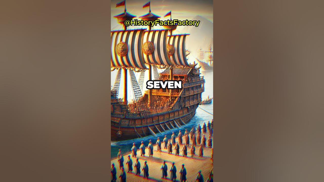 Zheng He's Legendary Voyages: Unraveling China's Maritime Diplomacy  #history #facts #shorts #china