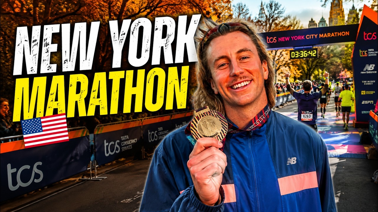 Miniature de la vidéo : Mon MARATHON DE NEW YORK, l'expérience la plus intense de ma vie