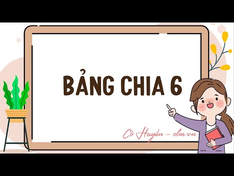 Video Bảng chia 6 - Toán lớp 3 (Cánh Diều) [OLM.VN] - youtube