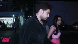 Karan Kundrra and Tejaswini Prakash get a pampering session at Sam's salon