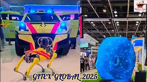 GITEX GLOBAL part 2 | Robots and Drones | RTA, DEWA, DUBAI POLICE | Nisha
