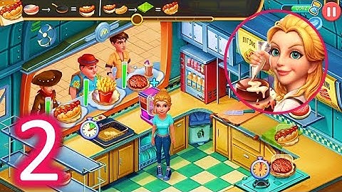 My Restaurant Empire - Gameplay Walkthrough Part #2 (Android, iOS)