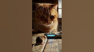 😻 Cat Sets Electric Trap for Mouse | Funny Cat Video #shorts #cat #catshorts #cattrap #funny #mouse