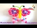 Como hacer una mariposa gigante con globos # 44