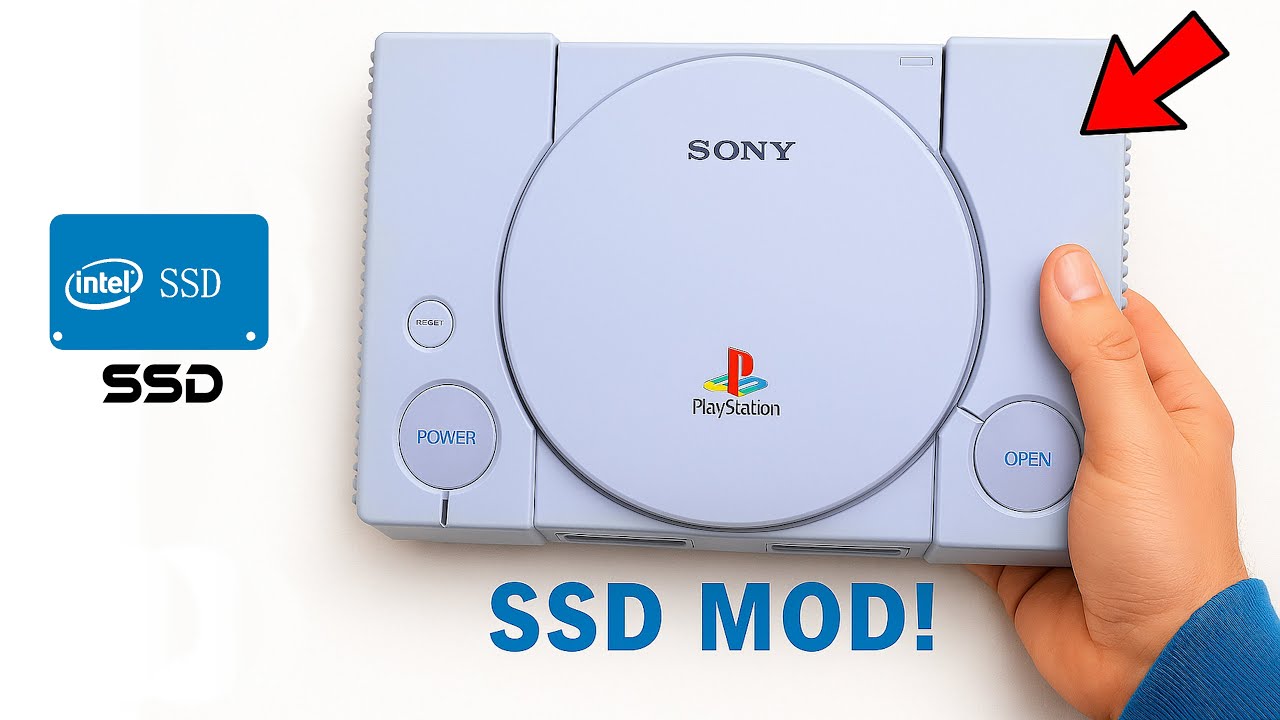 Я собрал идеальную PlayStation 1 — с SSD и современной мощностью!