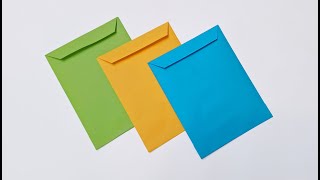 How to make an ENVELOPE for letters. VERY EASY