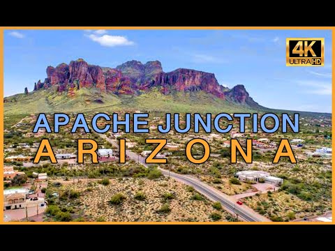 APACHE JUNCTION ARIZONA | Driving the streets of Apache Junction AZ, USA