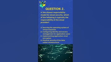 Kubernetes and Cloud Native Security Associate  Practice Exam Questions - Overview of Cloud Native