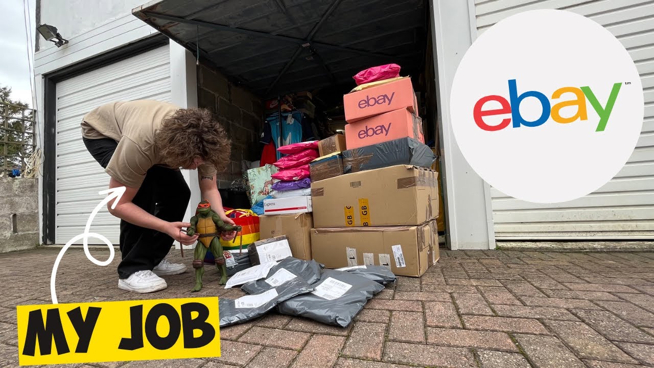 DAY IN THE LIFE OF A UK EBAY RESELLER - YouTube