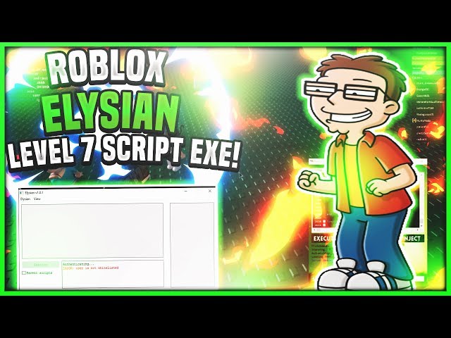 Level 7 Roblox Hack Exploit Elysian Leve 7 Script Executor Nfs Nf Youtube - roblox level 7 seraph cracked 2018 unpatched download youtube