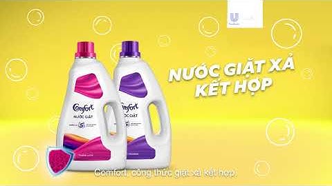 Nước Giặt Comfort Mới - Công thức Giặt Xả Kết Hợp