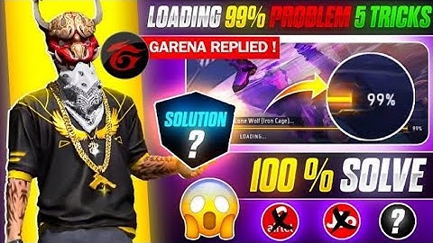 99% Loading problem Solve FF 😲 | Game Match Not Start Problem | Free Fire Stuck At 99 | ff problem