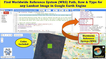 Find WRS, Path, Row & Type for Any Landsat Image in Google Earth Engine