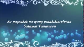 Salamat Panginoon by Musikatha chords