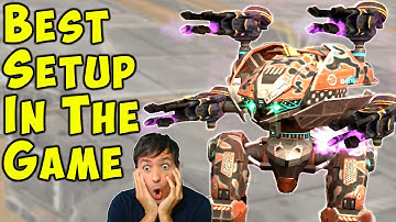 War Robots MOST POWERFUL Setup: PULSAR LEECH Mk2 Gameplay WR