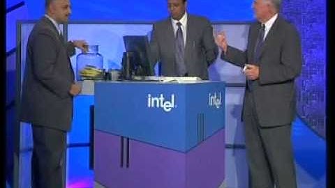 Dr Anand Deshpande at the Intel Conference