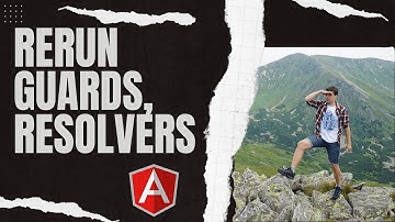 Angular - How to rerun guards and resolvers