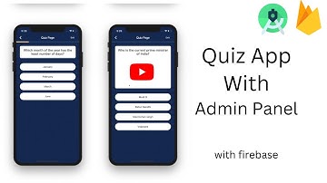 Quiz App With Admin Pannel In Android Studio Using Firebase Firestore