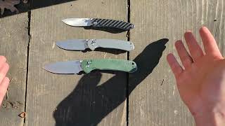 CJRB Ria vs Pyrite vs Large Pyrite Knife Comparison by Spinning True 112 views 3 months ago 14 minutes, 58 seconds