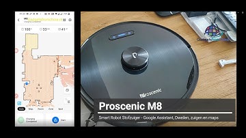 GadgetsFromChina - APP review Proscenic M8 Robot Stofzuiger
