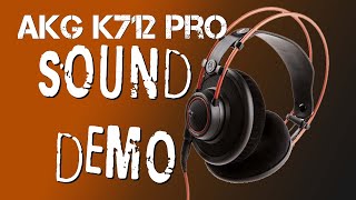 AKG K712 PRO Sound Demo