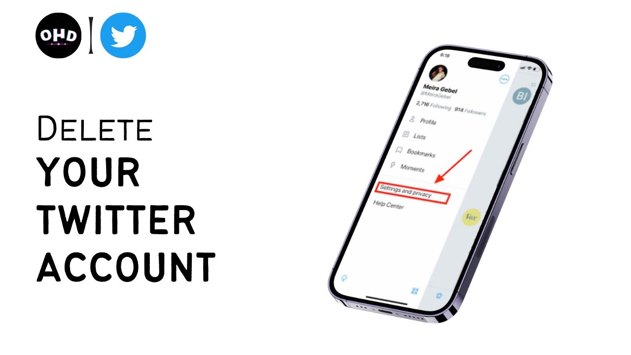 how-to-delete-your-twitter-account-2023-new-method-youtube