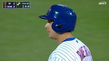 SF@NYM: T.J. Rivera lines an RBI double to left