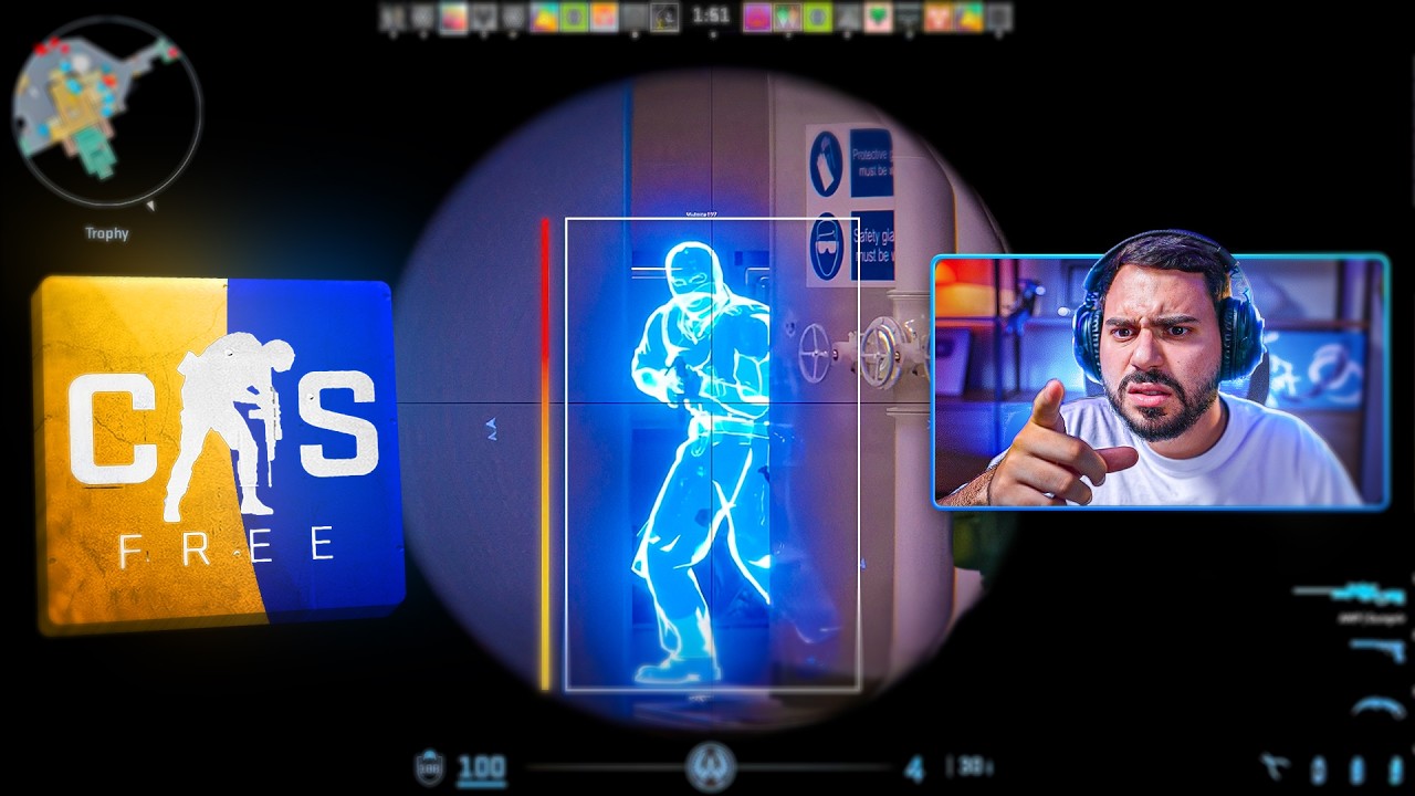 tá assim? JOGUEI o CS 2 FREE EM 2026 PELA PRIMEIRA VEZ PARA TESTAR O ANTI-CHEAT