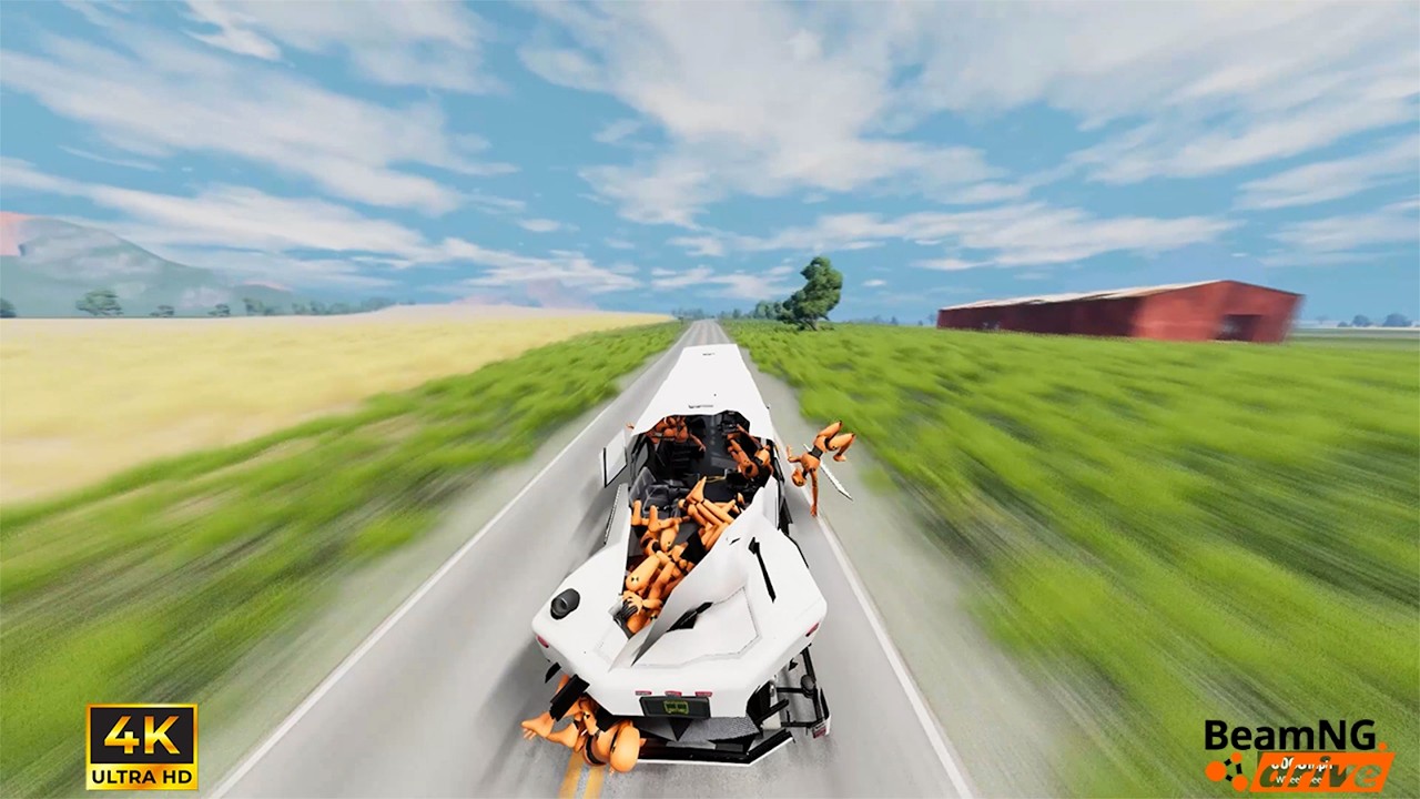 Instant Acceleration 600 MPH Which BeamNG Car Survives! 🔥BeamNG Drive #18