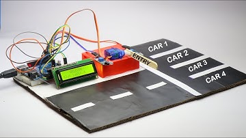 How to Make Smart Car Parking System using Arduino | Automatic car parking system Arduino Project