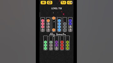 ball sort puzzle level 710