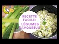 Fondu de poireaux et riz facile french cuisine in english easy recipe with leek and rice