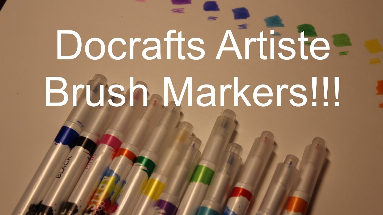 dual tip brush pens 12