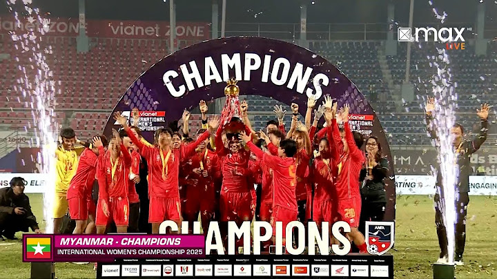 Myanmar Celebration! | Nepal Vs Myanmar | Final Match | Vianet International Women's Championship