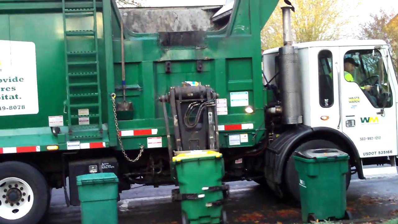 Waste Management Recycling Truck YouTube