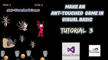 #  4 | Drag drop Picture boxes | Add score label | Ant-Touched Game | visual Studio Project