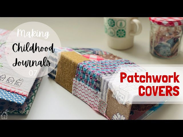 Journal Cover Patchwork  Collage Process video - iHannas Blog