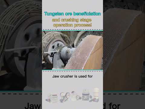 Tungsten ore beneficiation