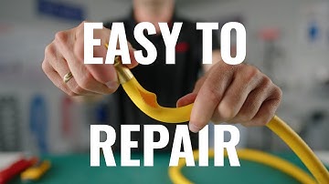 How to repair a compressed air hose