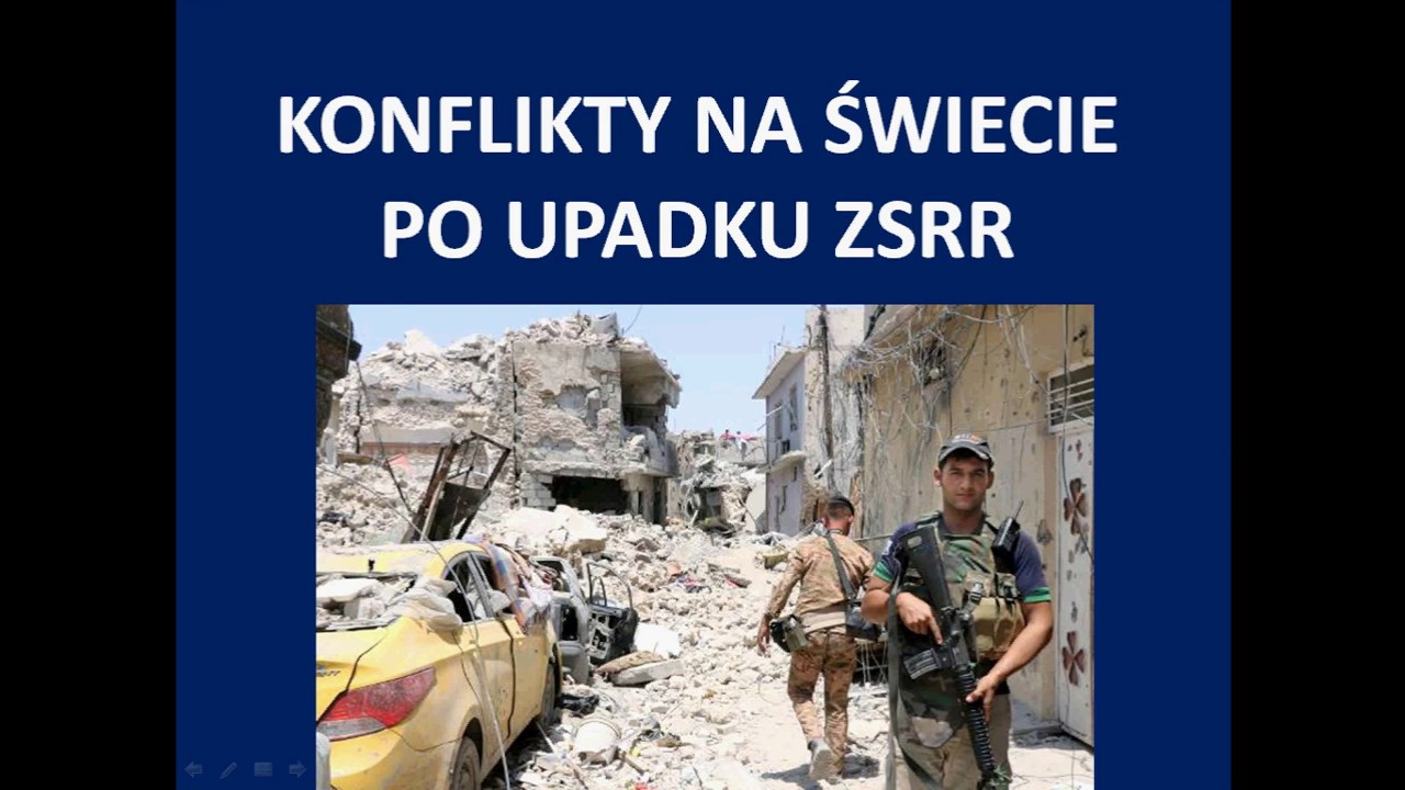 Konflikty Na świecie Po 1989 Roku Klasa 8