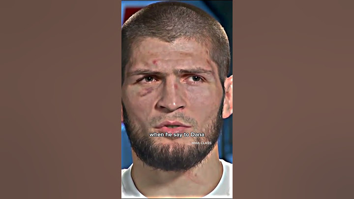 Khabib: when i watched McGregor face to face I feel nothing#ufc #mma #khabib #khabibnurmagomedov#fyp
