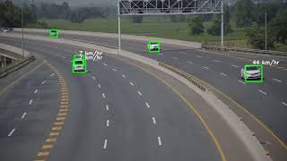 Real Time Vehicle Detection,  Speed Estimator