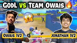 GodL vs Team Owais 4v4 | Owais 1v2 GodL | Jonathan 1v2 🔥