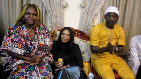 PASUMA SURPRISED AS HE SAW IYABO OJO PAY HIM A CONDOLENCE VISIT