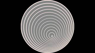 Hypnotic Circles Animation | Relaxing Optical Illusion Loop/Moving Circles | Relaxing Visual Loop 4K