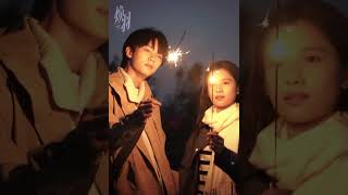 Enjoy the fireworks together #焕羽 #Reborn #张婧仪 #周翊然 #ZhangJingyi #ZhouYiran