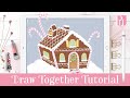 How to draw a Gingerbread House step by step in Procreate Tutorial